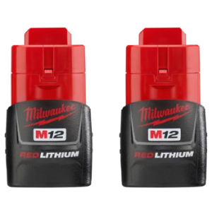 Milwaukee M12 Redlithium™ Compact Battery Two Pack 48-11-2411