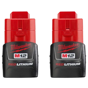 Milwaukee M12 Redlithium™ Compact Battery Two Pack 48-11-2411