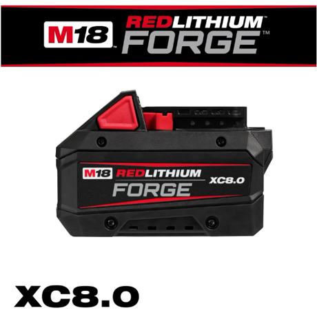 Milwaukee 48-11-1881 M18™ Redlithium™ Forge™ Xc8.0 Battery Pack