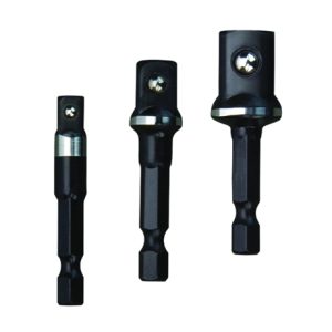 Milwaukee Shockwave 1/4" Hex Socket Adapter Set 3-pc