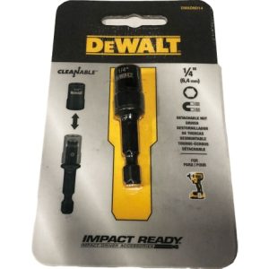 Dewalt 1/4" Impact Ready Cleanable Detachable Nut Driver Dwadnd14