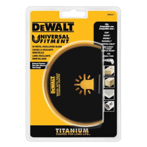 Dewalt Dwa4209 Oscillating Titanium Semicircle Blade