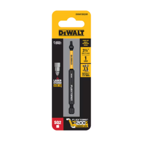 Dewalt Dwaf3sq2ir Flextorq 1/4-in X 3-1/2-in Square/robertson Impact Driver Bit Sq2