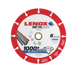 Dewalt 1972923 Lenox Metalmax Diamond Grit 6-in Cutting Wheel Accessory