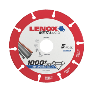 Dewalt 1972922 Lenox Tools 1972922 Metalmax Diamond Edge Cutoff Wheel, 5" X 7/8"