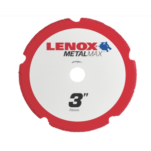 Dewalt 1972918 Lenox Tools Metalmax Diamond Edge Cutoff Wheel, 3" X 3/8"