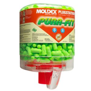 PlugStation® SparkPlugs® Tapered Foam Polyurethane Dispenser with Earplugs - 250 pairs