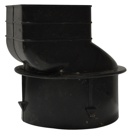 Timewell Tile 4 Inch Small Down Spout Adaptor