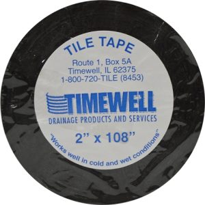 Timewell Tile Drain Pipe Tape 2in X 108ft