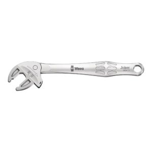 WERA 05020101001 Chrome Adjustable Wrench Type, 8.8" Size, 3/4" Maximum Opening Adjustable Wrench