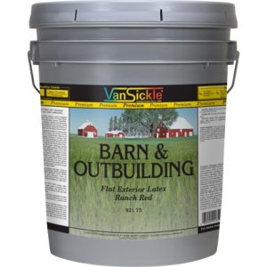 Van Sickle Barn & Outbuilding Premium Latex Ranch Red Paint - 5 Gallon
