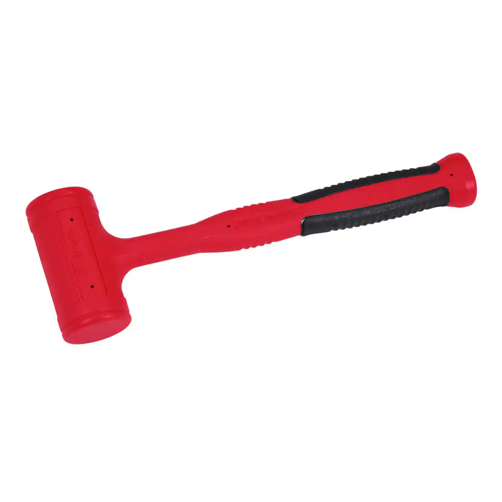32 oz Soft Grip Dead Blow Hammer (Red)