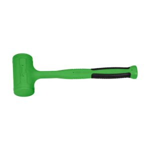 48 oz Soft Grip Dead Blow Hammer (Green)