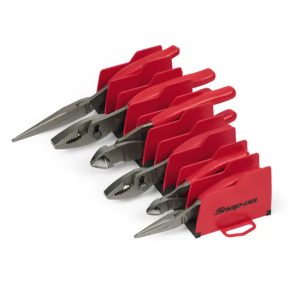 6 pc Essential Pliers/Cutters Set (Red)