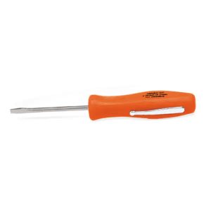 Flat Tip Pocket Screwdriver (Orange)