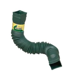 Amerimax Flex-a-spout Gutter Downspout Extender Green