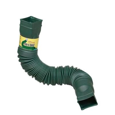 Amerimax Flex-a-spout Gutter Downspout Extender Green