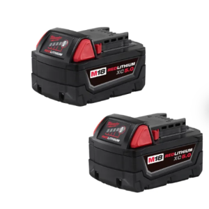 Milwaukee M18 Redlithium Xc5.0 Extended Capacity Battery 2pk