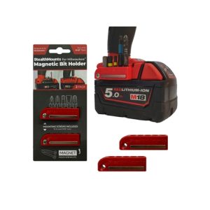 Stealthmounts Magnetic Bit Holder For Milwaukee M18 Tools 2 Pack