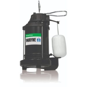 Wayne Cdu-800 1/2 Hp Cast Iron Sump Pump With Vertical Float Switch