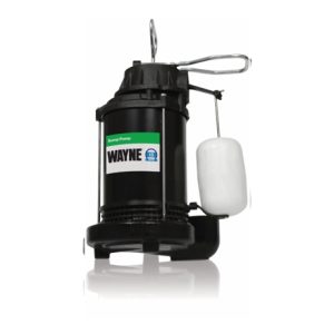 Wayne Cdu-790 1/3 Hp Cast Iron Sump Pump With Vertical Float Switch