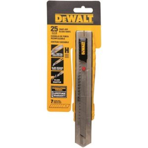 Dewalt 25 Mm Metal Body Snap Off Knife