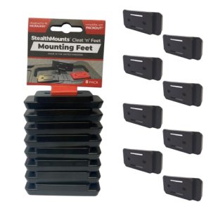 Stealthmounts Cleat 'n' Feet Mounting Feet 8 Pack