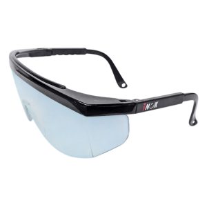 iNOX Guardian Safety Glasses, Clear Lens, Black Frame