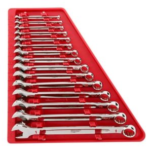 Milwaukee 15-piece Combination Wrench Set - Sae