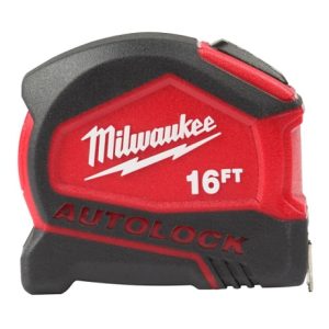 Milwaukee 16 Ft. Compact Auto Lock Tape