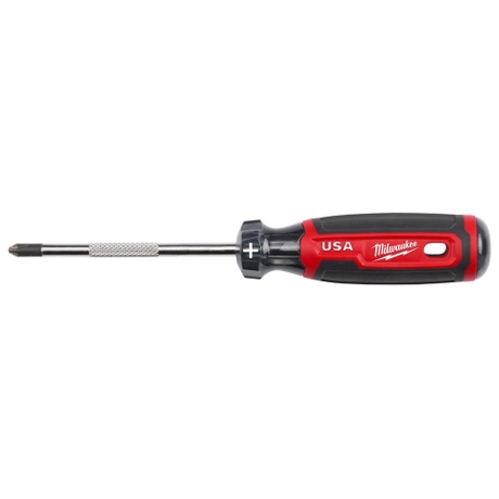 Milwaukee #2 Phillips 4inch Cushion Grip Screwdriver