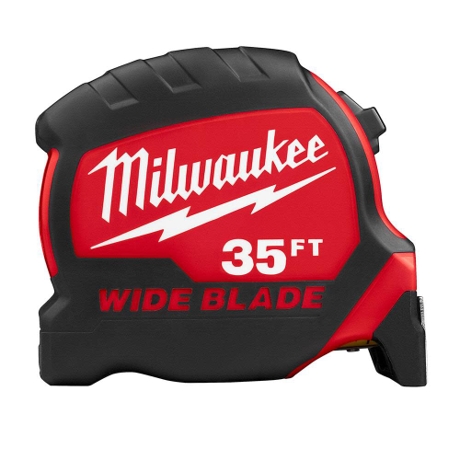 Milwaukee 35ft Wide Blade Tape Measure