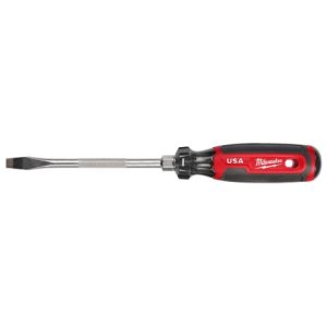 Milwaukee 5/16inch Slotted 6inch Cushion Grip Screwdriver