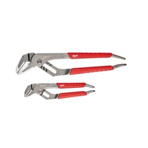 Milwaukee 6 In. And 10 In. Straight Jaw Pliers Set