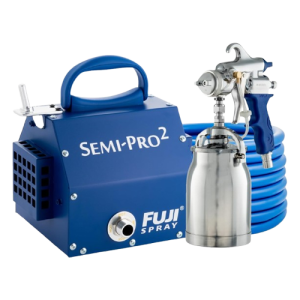 Fuji Spray 2202 Semi PRO 2 HVLP Paint Sprayer System Professional Non Bleed Spray Gun Kit