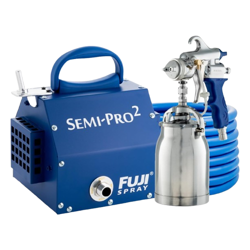 Fuji Spray 2202 Semi PRO 2 HVLP Paint Sprayer System Professional Non Bleed Spray Gun Kit
