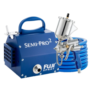 Fuji Spray 2203G Semi PRO 2 Gravity HVLP Paint Sprayer System Professional Non Bleed Spray Gun Kit