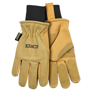 Kinco Premium Leather Ski Gloves with Thermal Lining