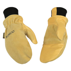 Kinco 901T Premium Leather Ski and Work Mitt with Nikwax Waterproof Wax